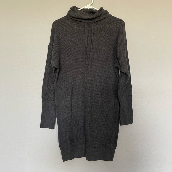 Prana Milani organic cotton and wool Dress in charcoal size XS - Picture 3 of 11